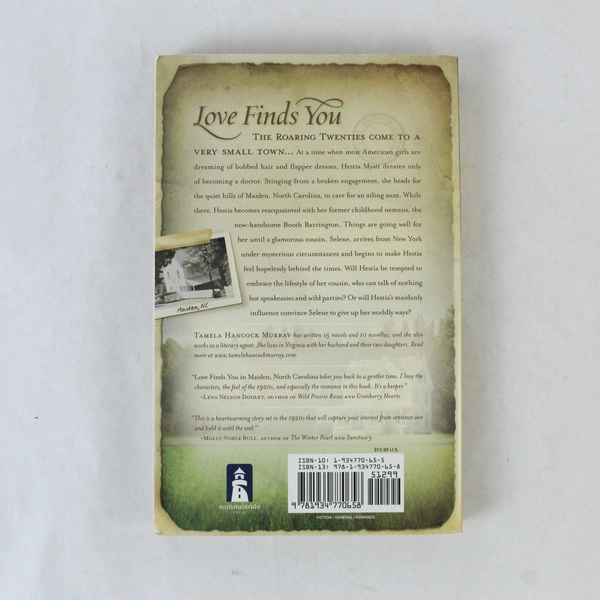 Love Finds You in Maiden North Carolina by Tamela Hancock Murray 2009 PB
