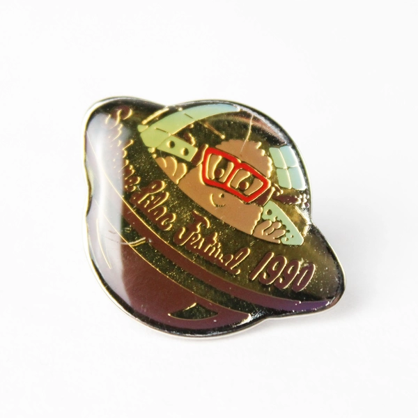 Lot of 2 Spokane Lilac Festival Pin Backs 1990s