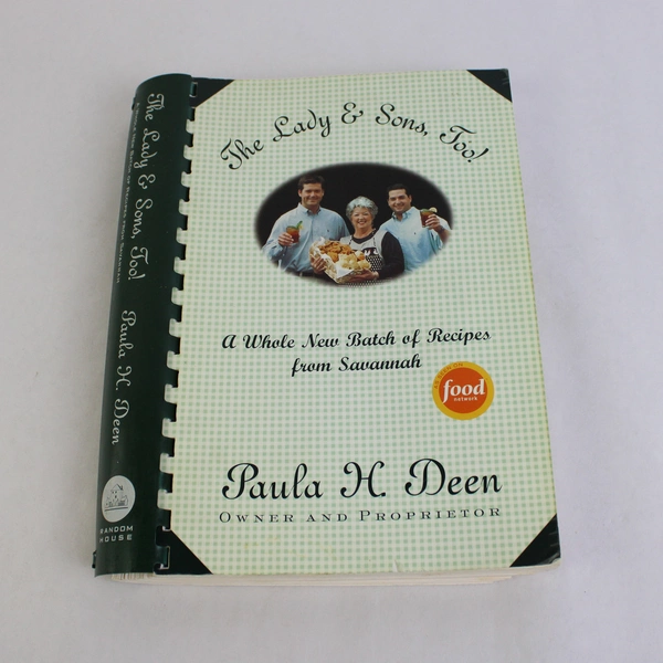 The Lady & Sons Too! by Paula H Deen Recipes from Savannah 2000 PB Spiral