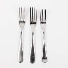 Lot of 3 Forks Corby Hall 18/10 Stainless Steel Flatware Set