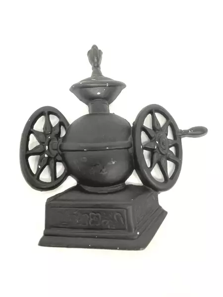 Lot of 2 Vintage Sexton Cast Metal Wall Plaques - Bellows & Coffee Grinder Decor