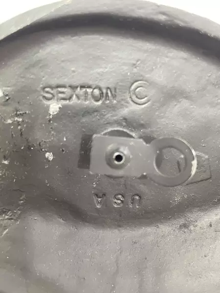 Lot of 2 Vintage Sexton Cast Metal Wall Plaques - Bellows & Coffee Grinder Decor