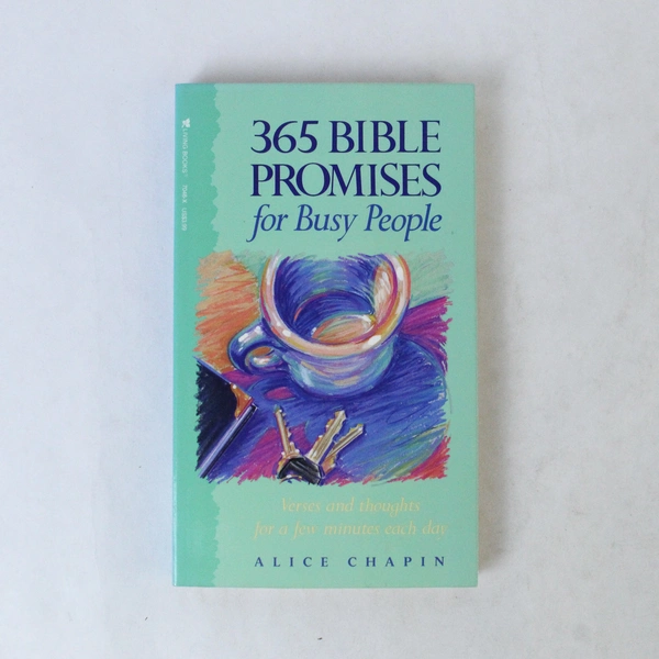 365 Bible Promises for Busy People by Alice Chapin 1992 Paperback Book