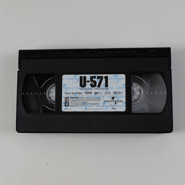 U-571 VHS Tape Movie 2000 Special Edition Universal Studios Bill Paxton