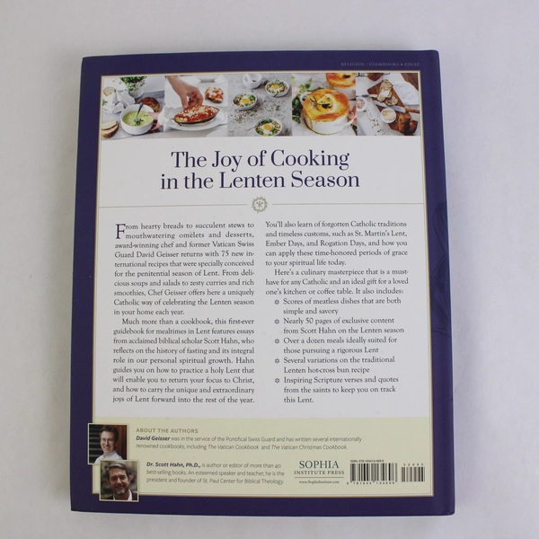 The Lenten Cookbook by David Geisser 2021 Hardcover