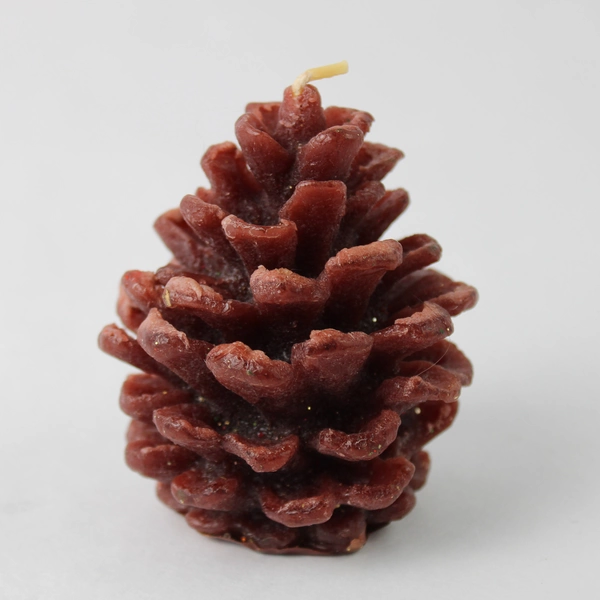 Royal Products Inc Candle Realistic Pinecone Brown