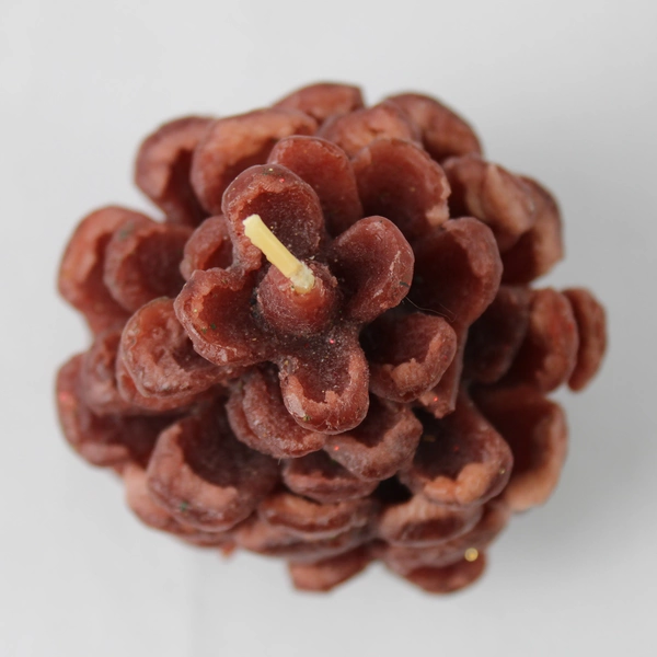 Royal Products Inc Candle Realistic Pinecone Brown