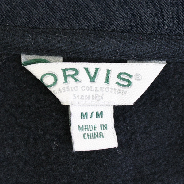 Orvis Men's Medium V-Neck Long Sleeve Soft Modal Stretch Pullover Sweater