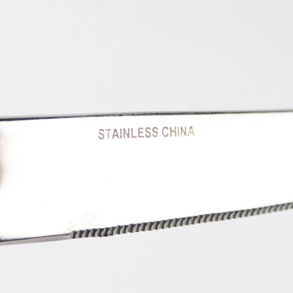 2 Piece Cambridge Silver Trapeze French Solid Butter Knife Stainless Steel