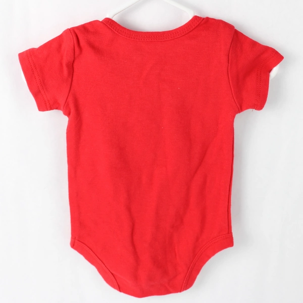 Way To Celebrate Baby Patriotic Graphic Print One Piece Bodysuit Red Size 0-3M