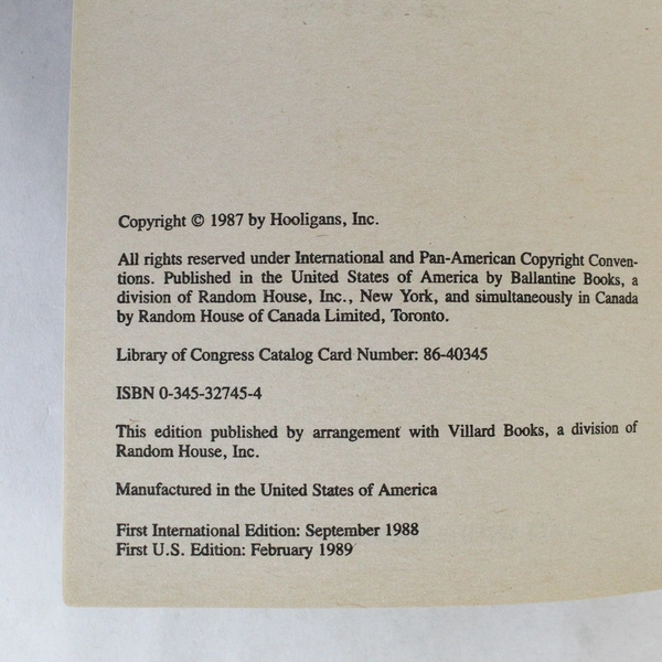 Thai Horse by William Diehl 1989 Ballantine Paperback - Pre-Owned, Wear