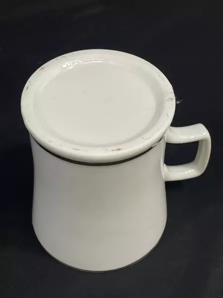 Porcelain Coffee Mug "If Mother Says No Ask Grandma" - Cute Gift Idea!