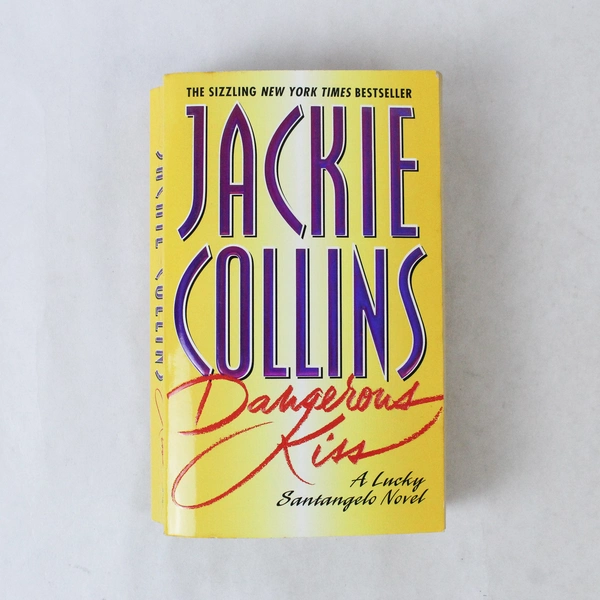 Jackie Collins Dangerous Kiss 2000 Pocket Books Paperback Novel - Good Condition