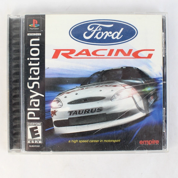 Ford Racing Sony PlayStation 1 2001 Untested