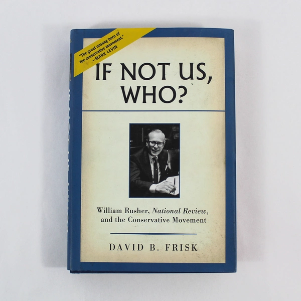 If Not Us Who? by David B. Frisk 2012 Hardcover w/Dust Jacket - Stain