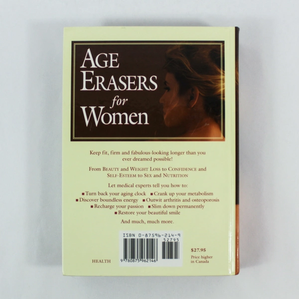 Age Erasers for Women Health Book 1994 by Rodale Press - Good Condition