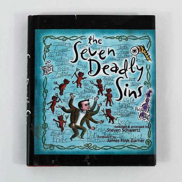 Seven Deadly Sins Hardcover Book by Steven Schwartz & James Finn Garner 1997