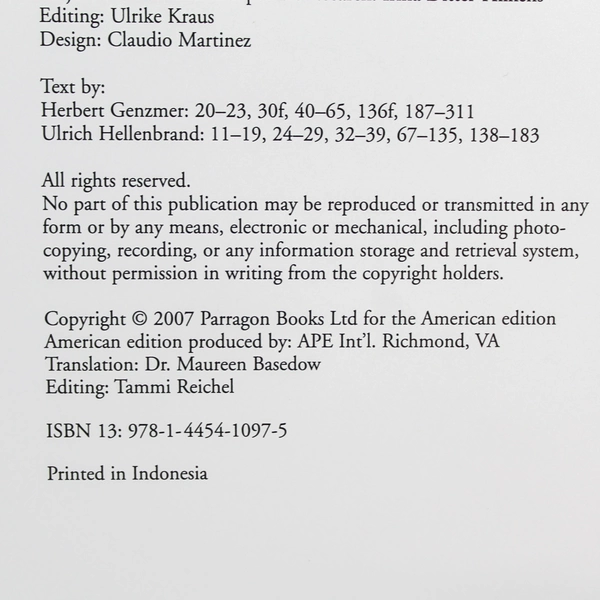 Mysteries Of The World Herbert Genzmer Ulrich Hellenbrand 2007 Parragon HC DJ