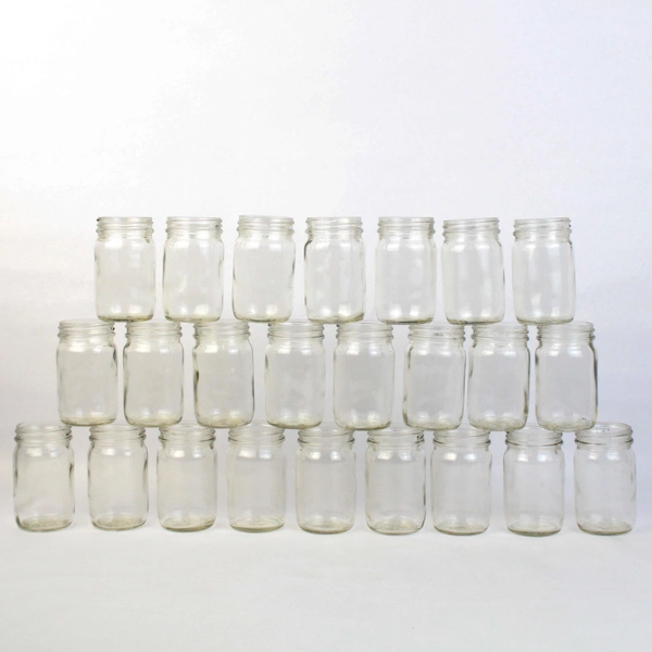 Vintage Box Of 25 WW II Huberd's Shoe Grease Jars With Lids in Original Box