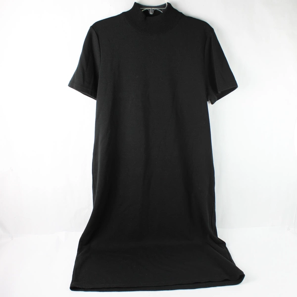 Lennie New York LNY Black Acrylic Knit Midi Dress Women's Size XL