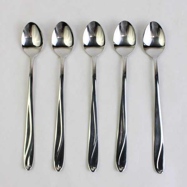 Lot Of 5 Farberware Flatware Spirit (Stainless) Iced Tea Spoon