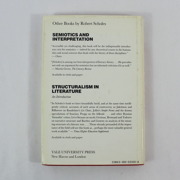 Textual Power: Literary Theory & Teaching of English by Robert Scholes 1985 HC