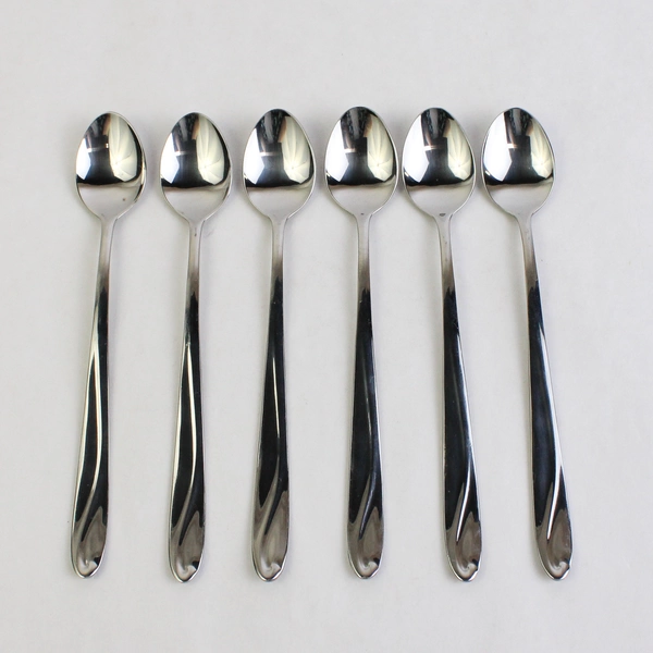 Lot Of 6 Farberware Flatware Spirit (Stainless) Iced Tea Spoon