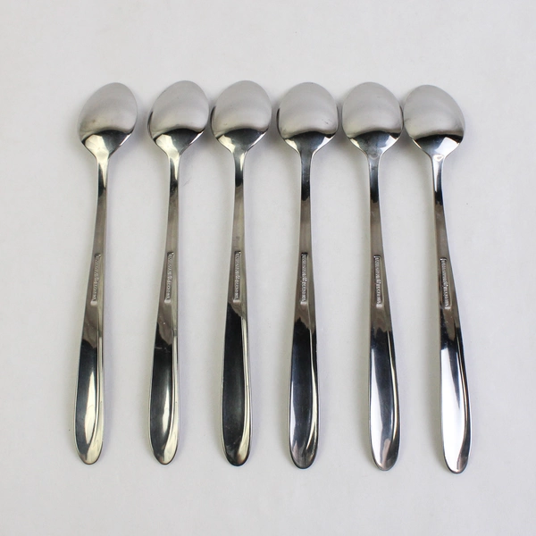Lot Of 6 Farberware Flatware Spirit (Stainless) Iced Tea Spoon