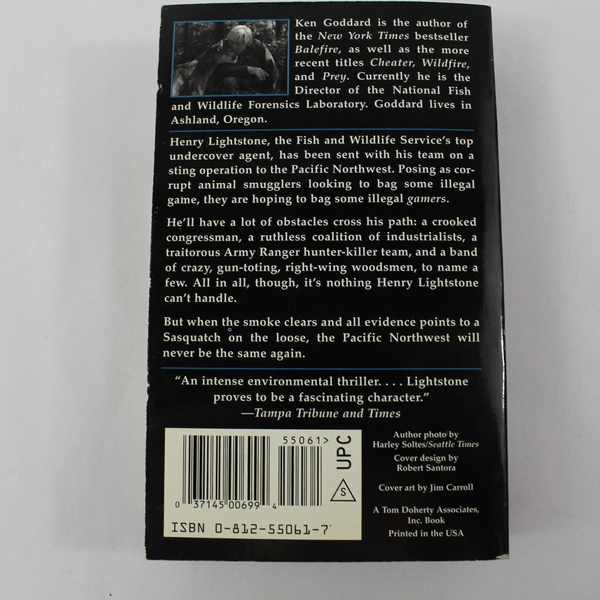 Double Blind by Ken Goddard 1998 Forge Paperback Novel - Pre-owned, Good Cond.
