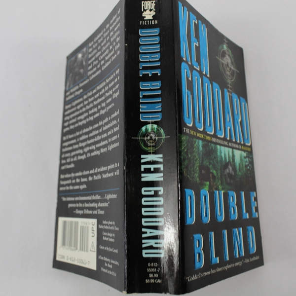 Double Blind by Ken Goddard 1998 Forge Paperback Novel - Pre-owned, Good Cond.