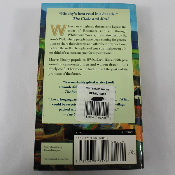 Whitethorn Woods by Maeve Binchy 2008 Paperback - Pre-Owned Novel