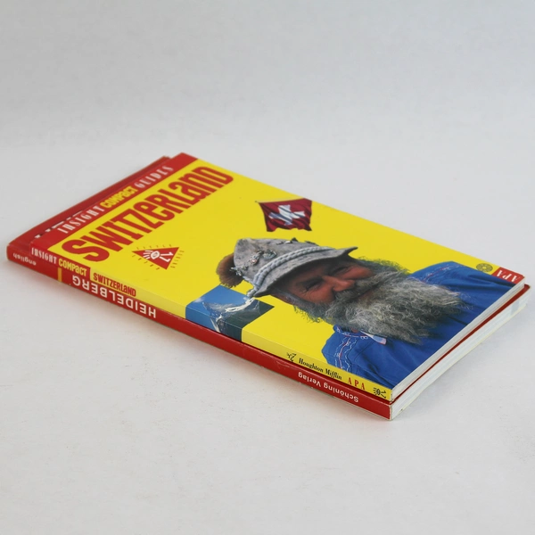 Lot of 2 Switzerland and Heidelberg Germany Travel Guide Paperback Books