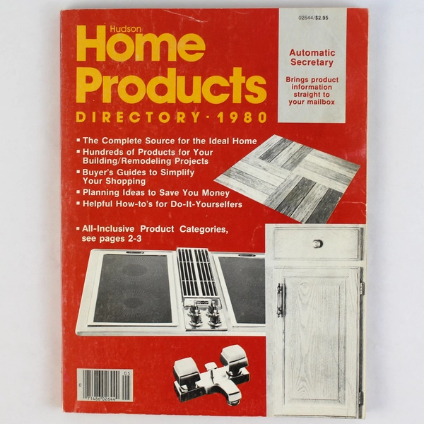 Hudson Home Products Directory 1980 Paperback