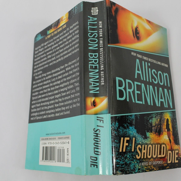 If I Should Die by Allison Brennan 2011 Paperback Suspense Novel Pre-owned