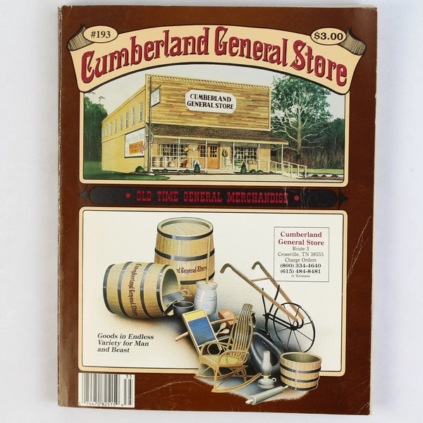 Cumberland General Store Catalog 1986 Paperback