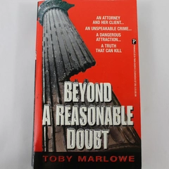 Beyond a Reasonable Doubt by Toby Marlowe 1997 Kensington Paperback