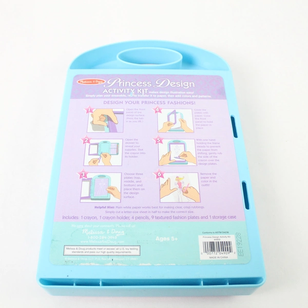 Melissa & Doug Princess Design Activity Kit  