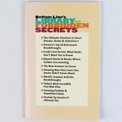Bottom Line's Library Of Forbidden Secrets 2005 Bottom Line Books Paperback