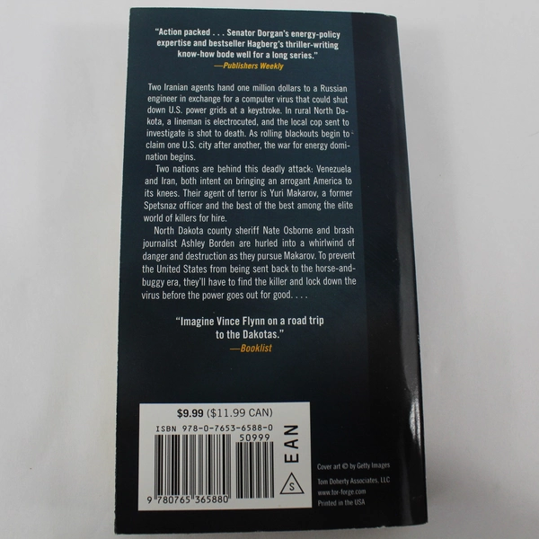 Gridlock by David Hagberg & Byron L. Dorgan 2014 Paperback Novel - Pre-owned