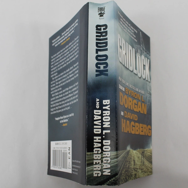 Gridlock by David Hagberg & Byron L. Dorgan 2014 Paperback Novel - Pre-owned
