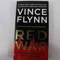 Red War by Kyle Mills & Vince Flynn 2019 Paperback - Mitch Rapp - Pre-Owned
