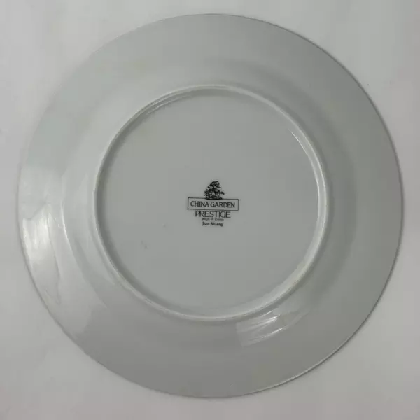 Vintage Prestige China Garden 9" Floral Salad Plate Replacement Piece