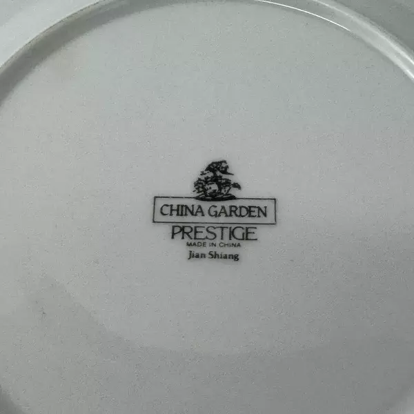 Vintage Prestige China Garden 9" Floral Salad Plate Replacement Piece