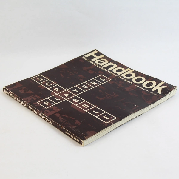 The Official Scrabble Players Handbook 1976 Harmony Books Paperback