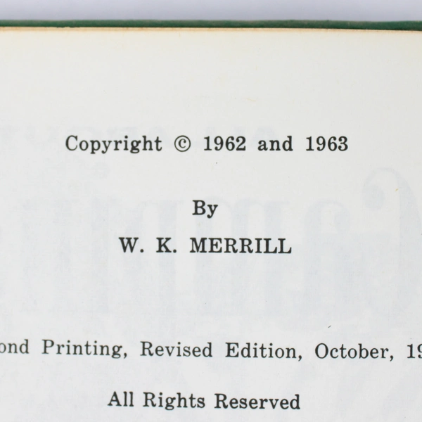All About Camping by W K Merrill Revised Edition 1965 Hardcover