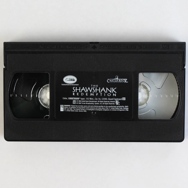 The Shawshank Redemption 1994 VHS Tape Warner Home Video Tim Robbins