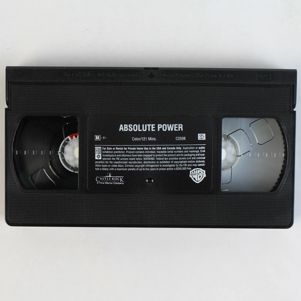 Clint Eastwood Collection Absolute Power 1997 VHS Castle Rock Entertainment