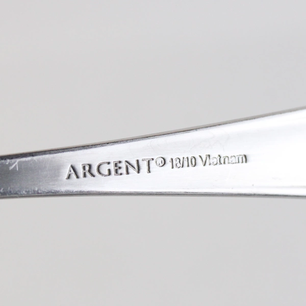 Lot Of 5 Argent Orfèvres Satin Stainless Teaspoon