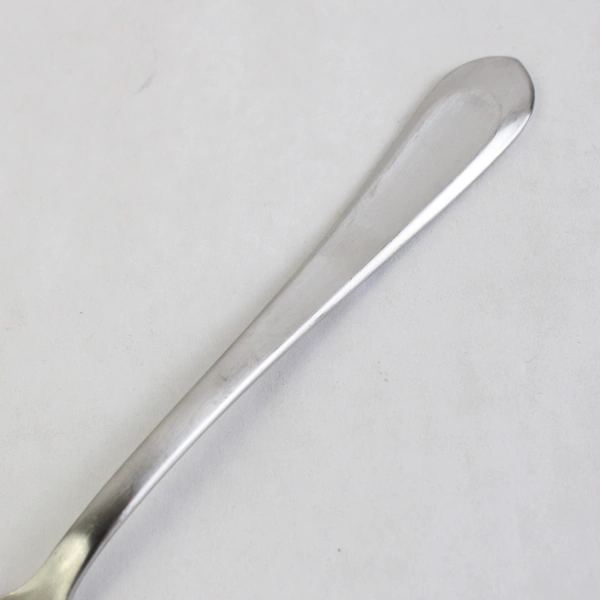 Lot Of 4 Argent Orfèvres Satin (Stainless) Serving Spoons/Table Spoons