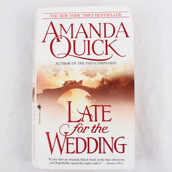 Late for the Wedding Amanda Quick 2004 Bantam Books Paperback